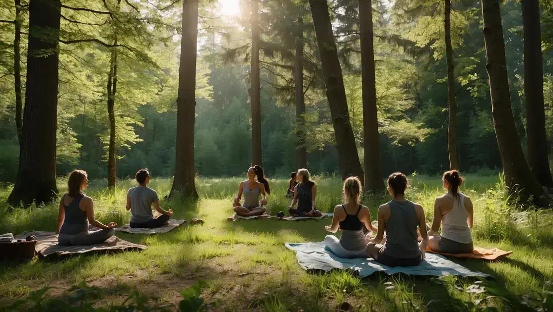 Atividades ao ar livre que promovem bem-estar