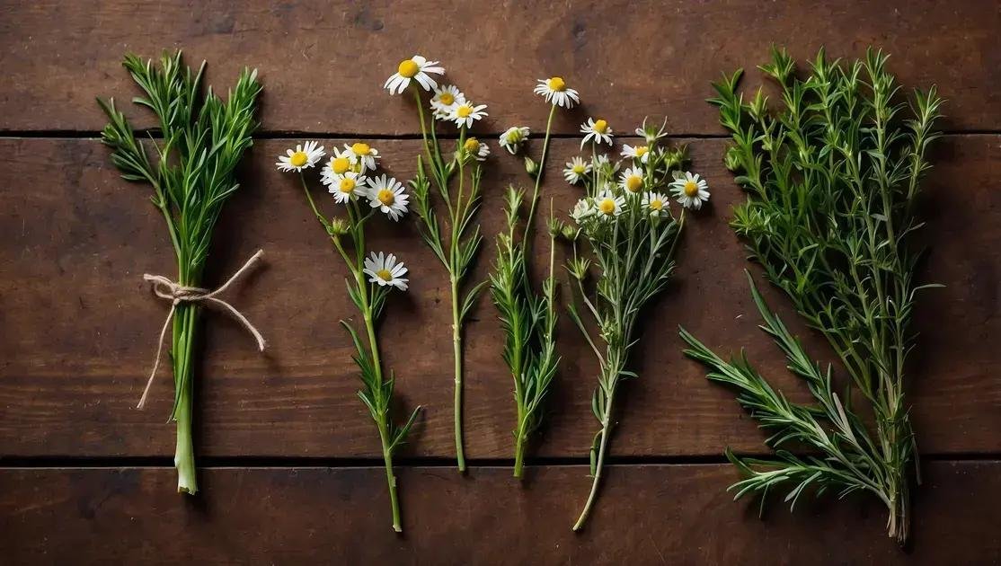 Ervas curativas: como utilizar no dia a dia