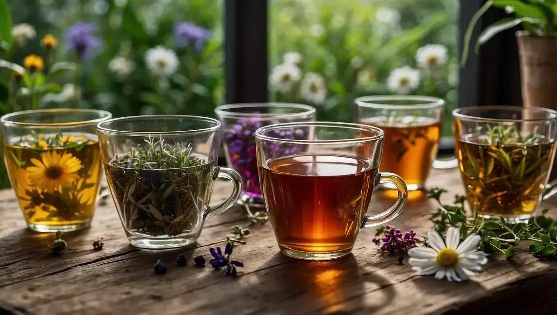 Infusões naturais e seus benefícios