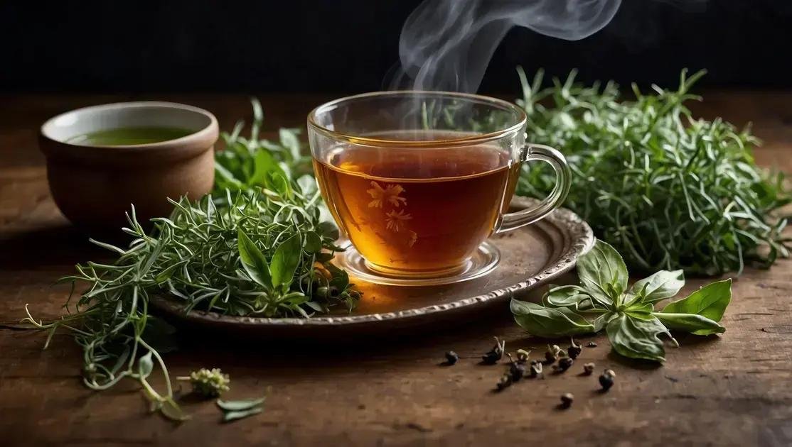 Benefícios dos chás naturais para a saúde