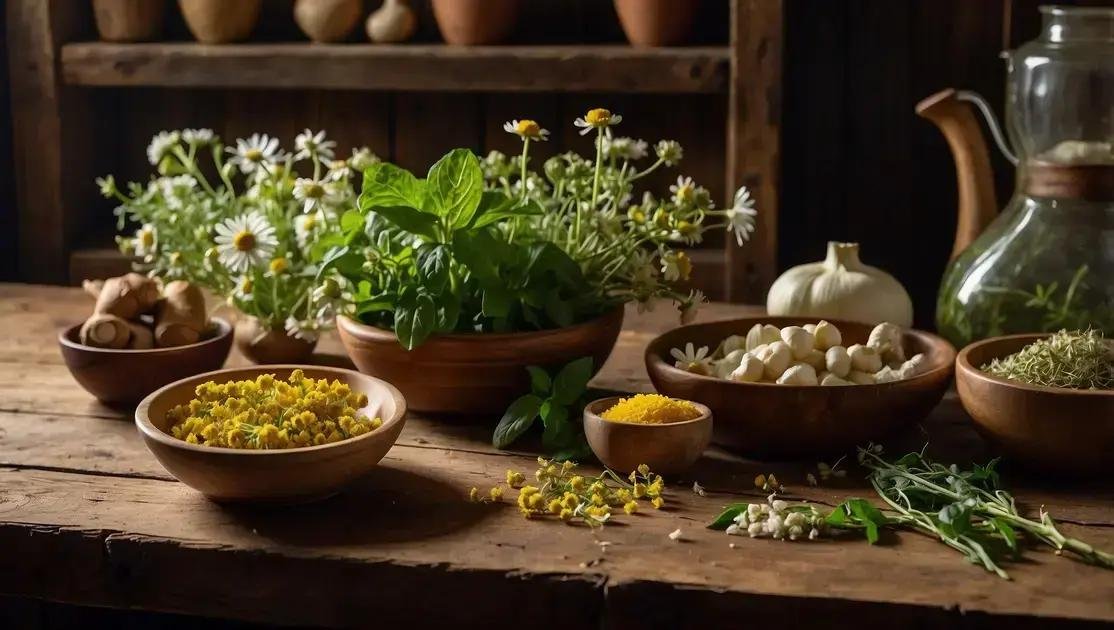 Ervas comuns e suas propriedades curativas