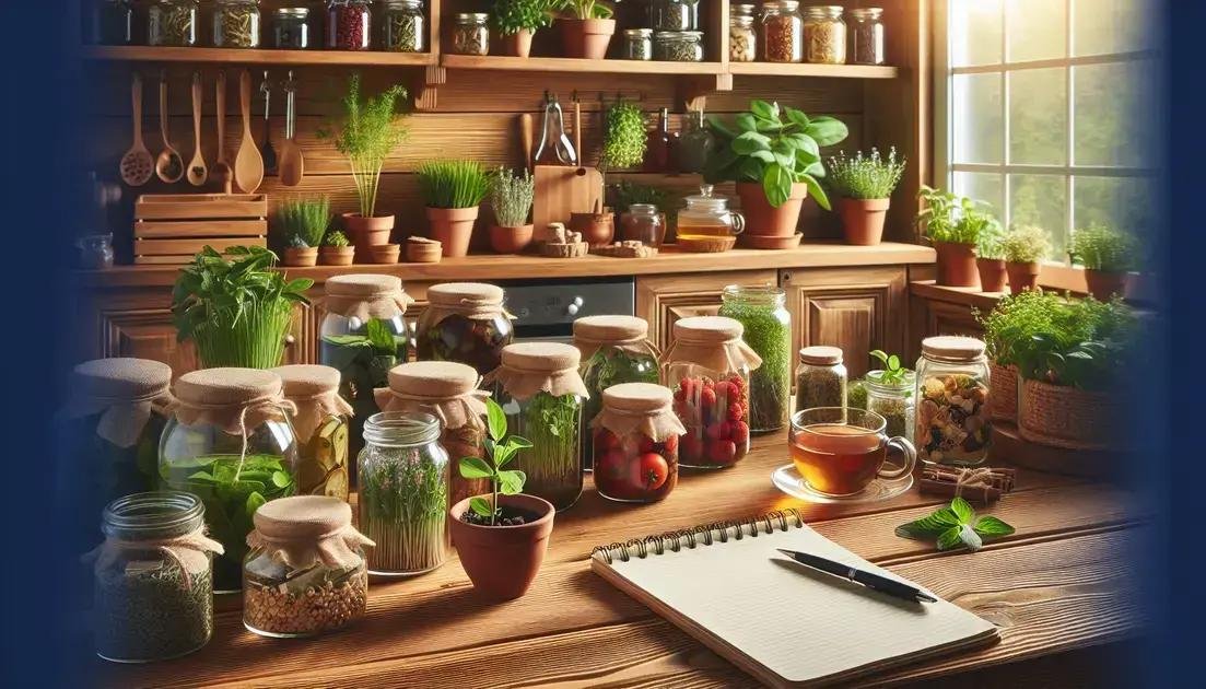 Como integrar remédios caseiros na sua rotina